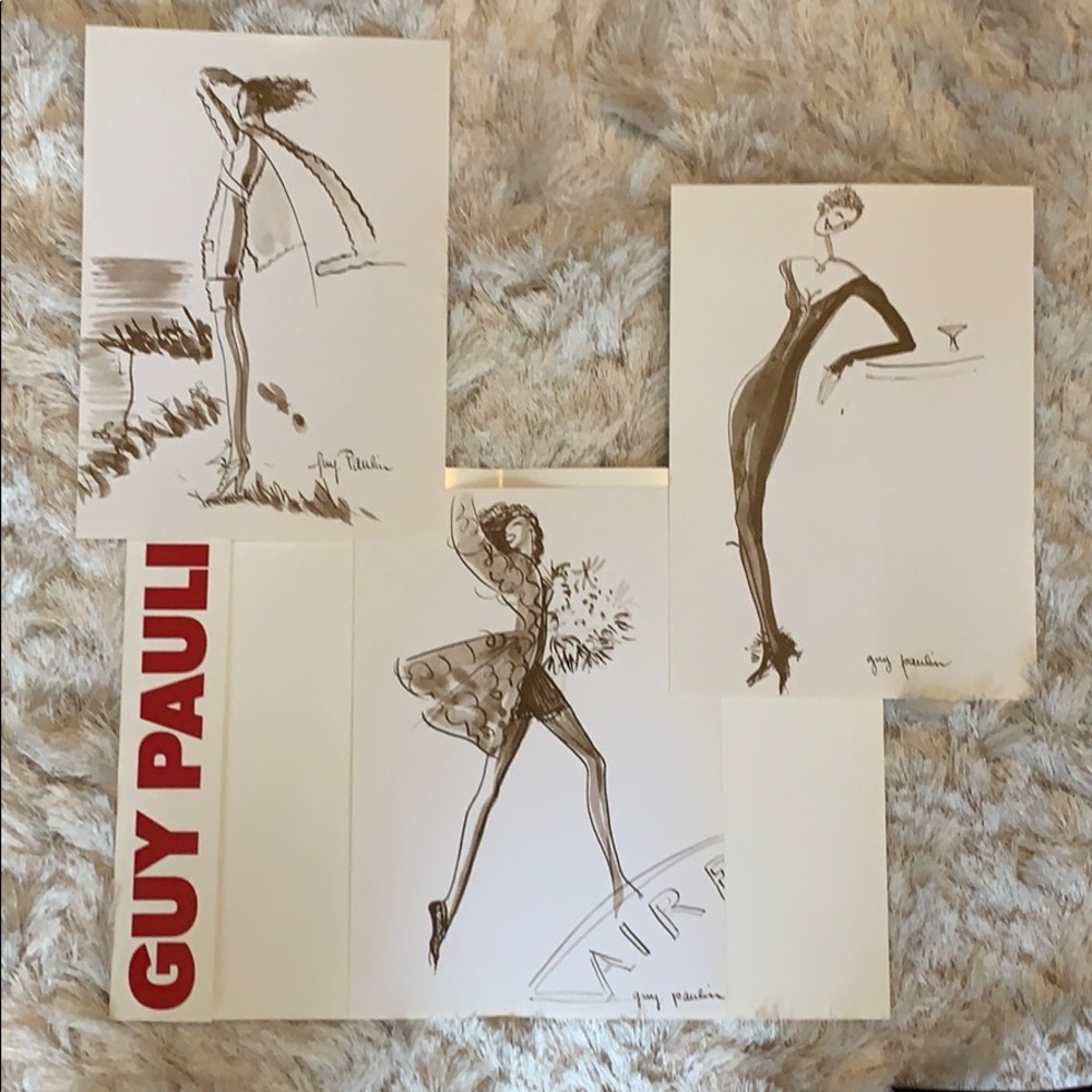 Guy Paulin Fashion Illustrations